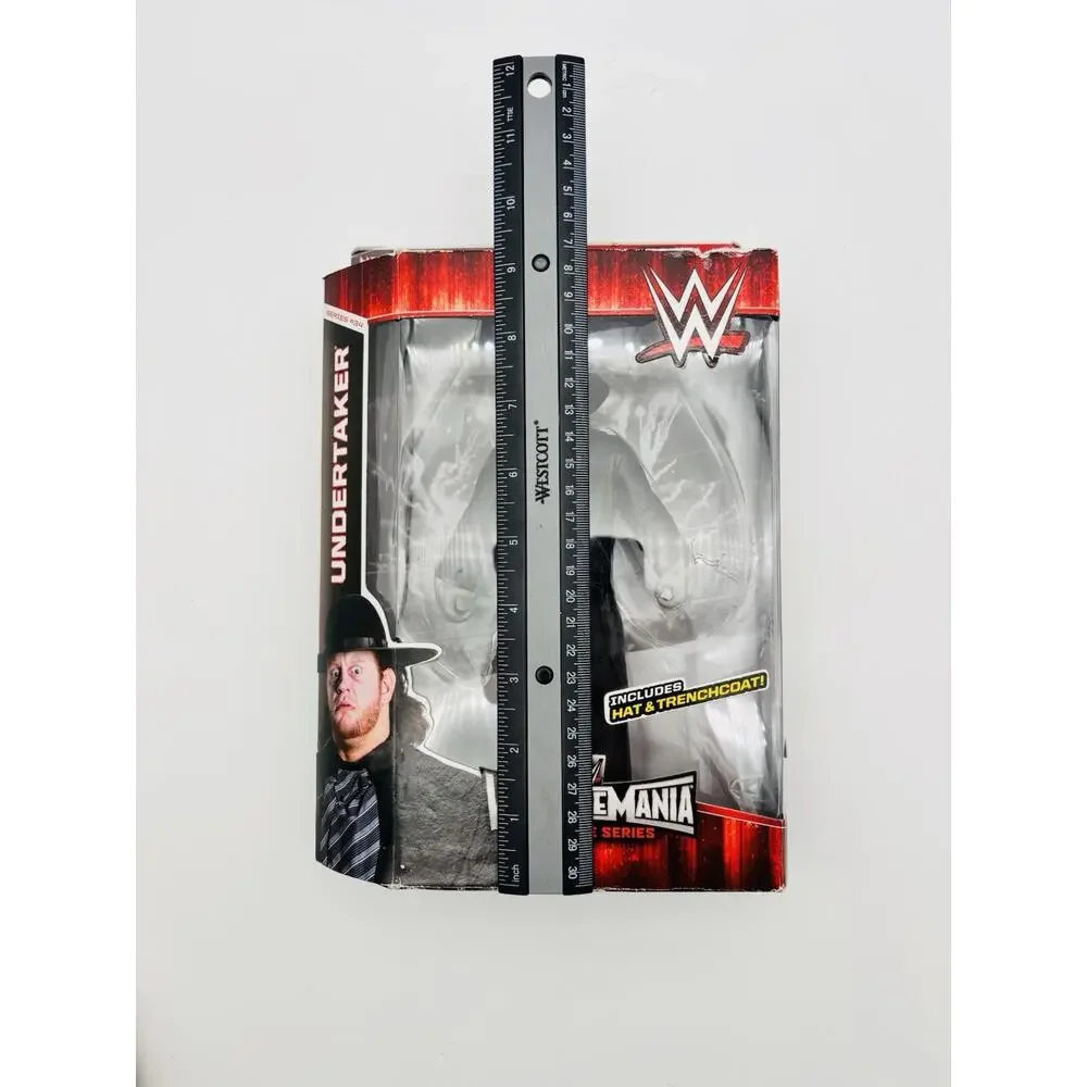 New WWE Elite Wrestlemania Heritage Undertaker Wrestling Figure NIB Series #34